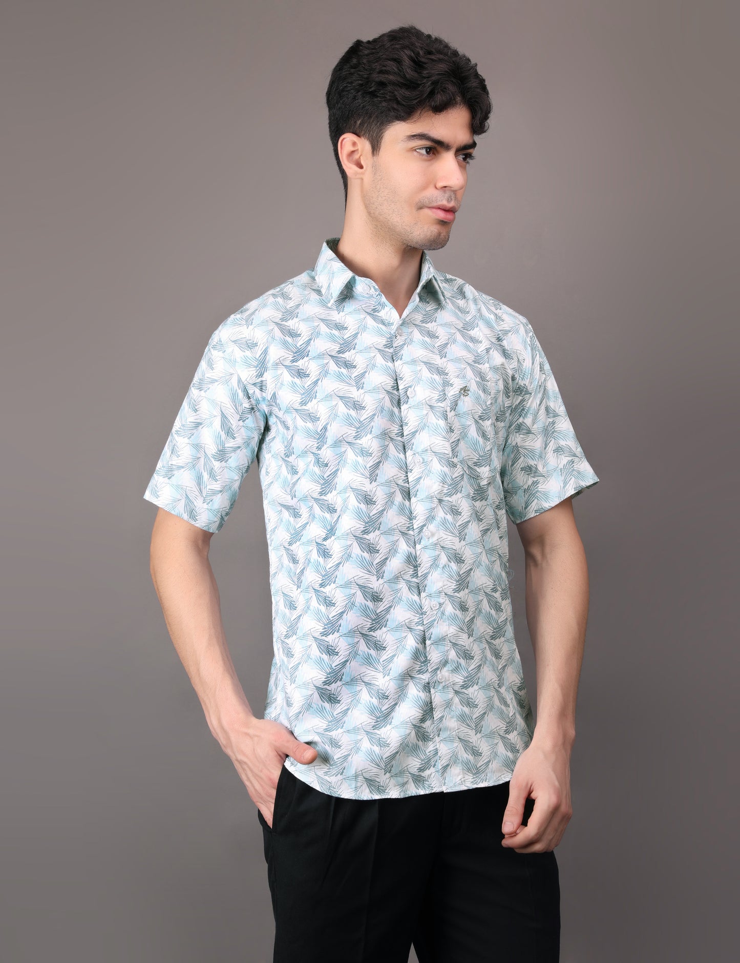Palm blue