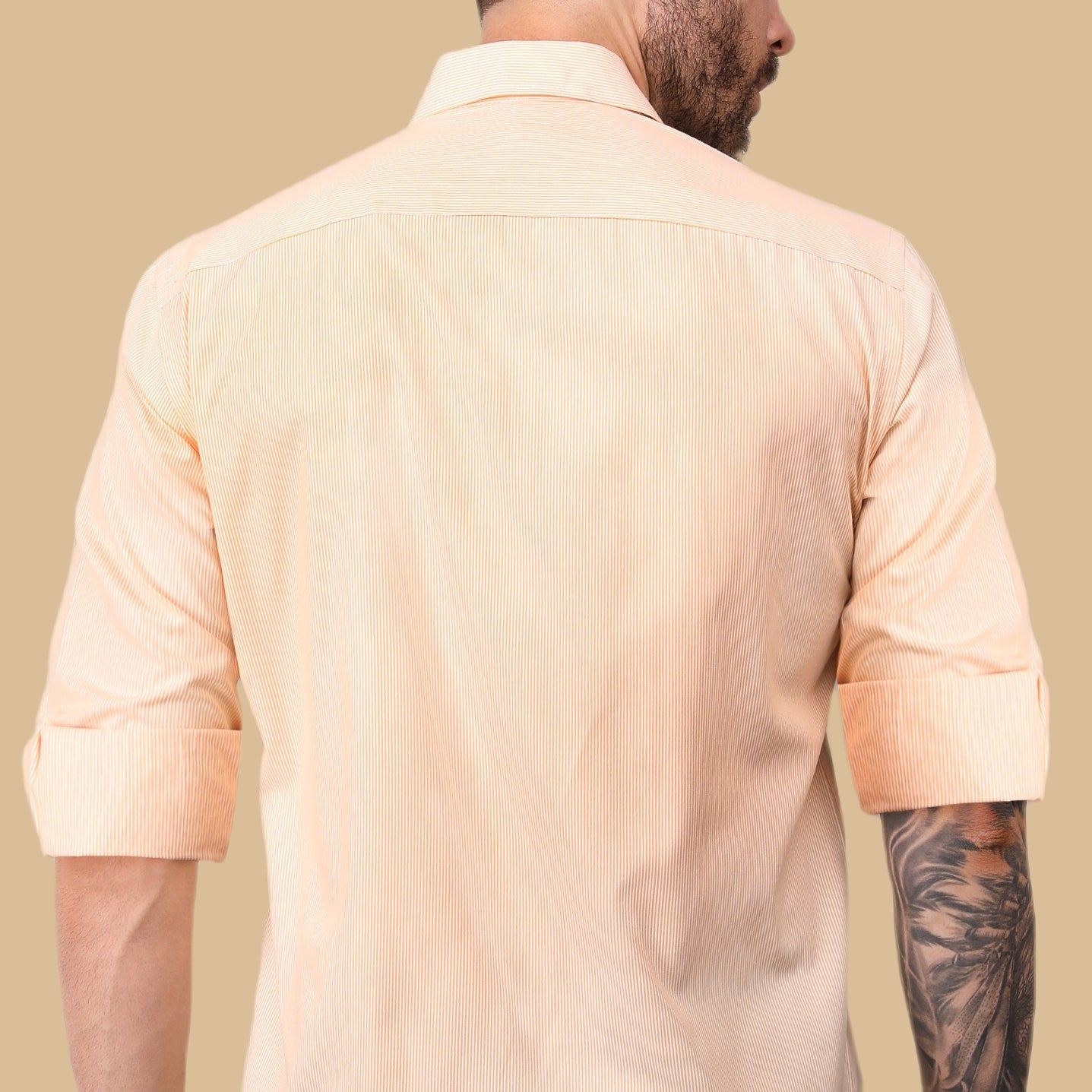 Sunlit striped shirt