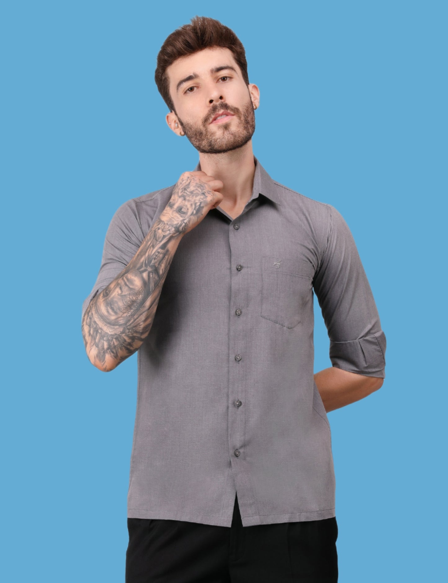 Grey solid